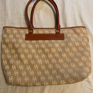 Beige Dooney & Burke Tote